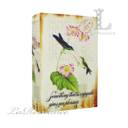 【英國 Mindy Brownes】歐式鳥語花香造型書盒 D