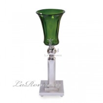 【芮洛蔓 La Romance】Magnet 系列 - 綠寶石玻璃燭台 (全系列共三種尺寸)